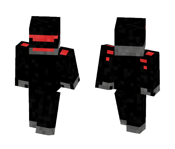 Red Cyborg - Male Minecraft Skins - image 1