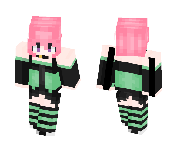 Momo Love-ru - Female Minecraft Skins - image 1