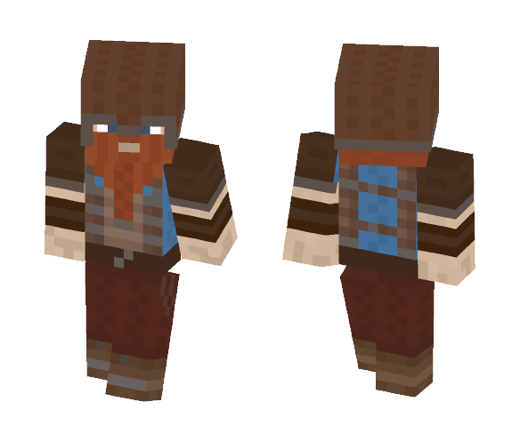 Dwarf Adventurer - Male Minecraft Skins - image 1