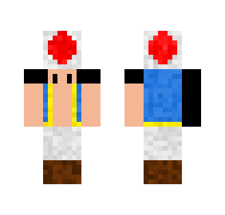 Toad From Mario Bros - Male Minecraft Skins - image 2