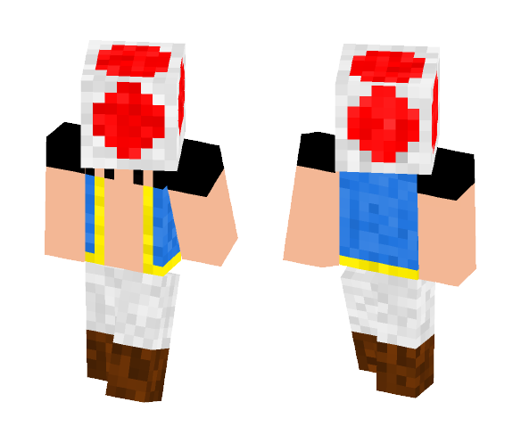 Toad From Mario Bros - Male Minecraft Skins - image 1