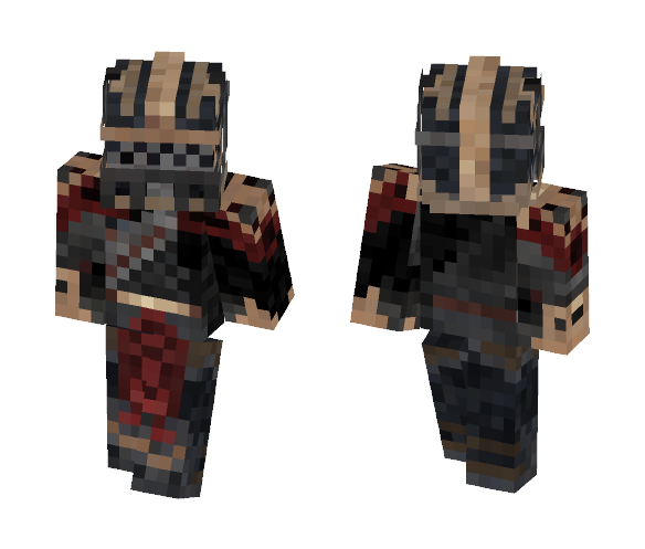 The Black Dragon Knight - Male Minecraft Skins - image 1