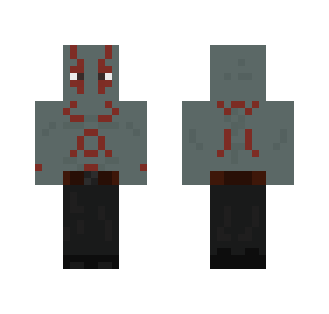Drax the Destroyer - Male Minecraft Skins - image 2