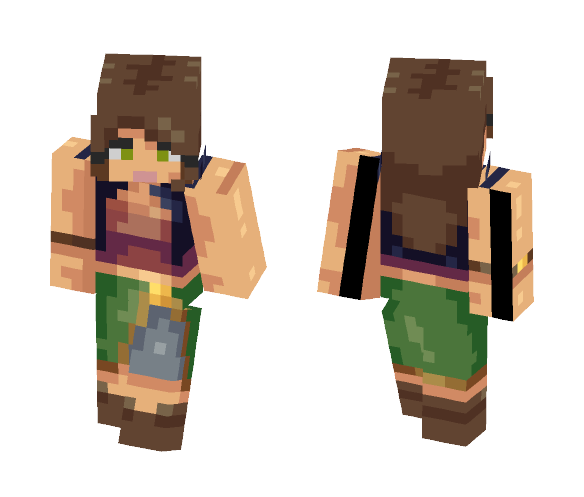 Village Outcast - Female Minecraft Skins - image 1