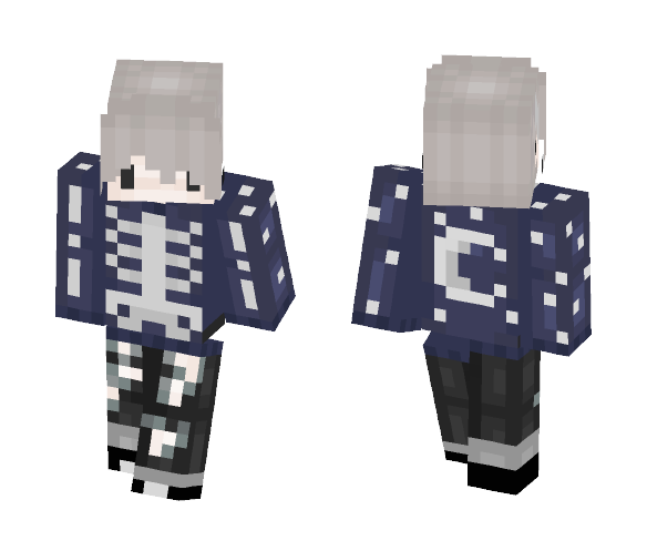 Skeleton Kawaii Boy - Boy Minecraft Skins - image 1