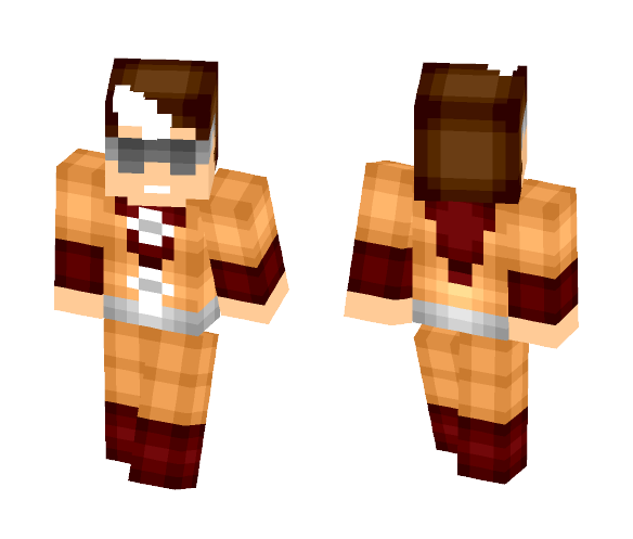 Ten-Eyed Man - Male Minecraft Skins - image 1