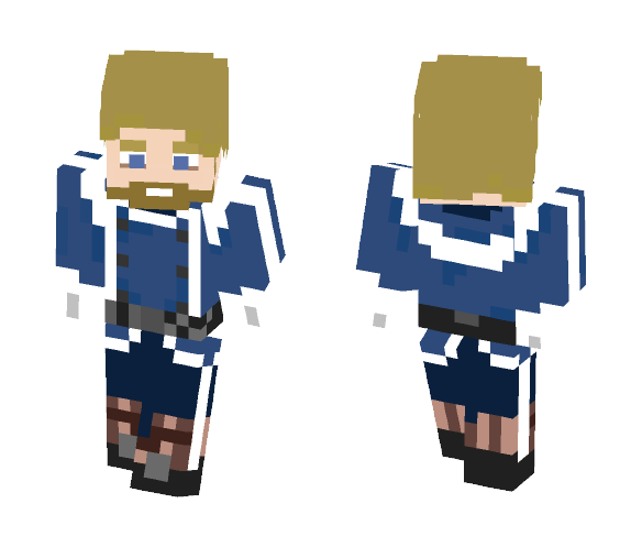 Custom Star Lord - Male Minecraft Skins - image 1