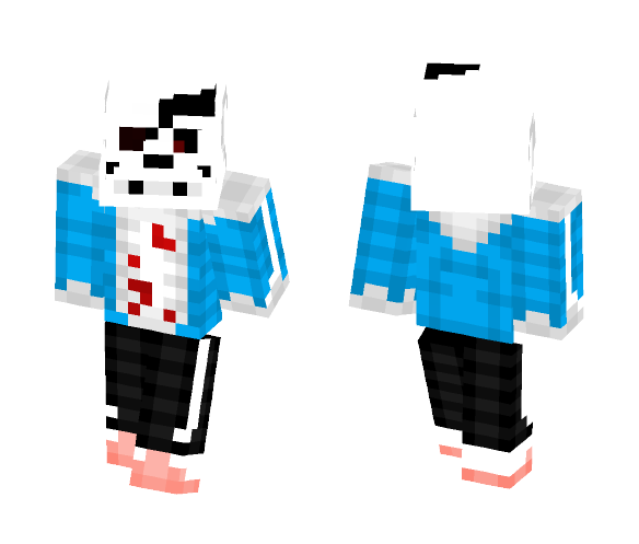 Horrortale Sans - Male Minecraft Skins - image 1