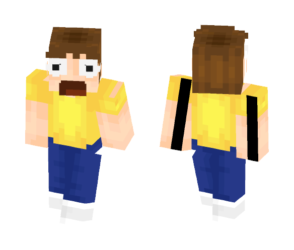 Morty | Rick and Morty - Male Minecraft Skins - image 1