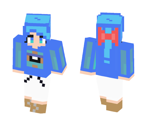 ~Guardian Girl~ - Male Minecraft Skins - image 1
