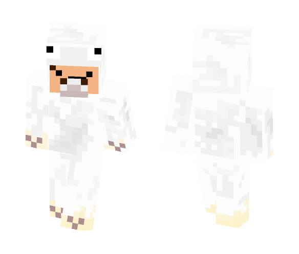 Llama Onsie - Male Minecraft Skins - image 1