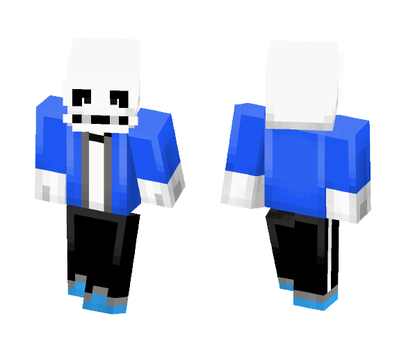 Sans The Skeleton - Male Minecraft Skins - image 1