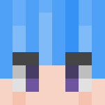 ❤Blue Haired❤ - Male Minecraft Skins - image 3