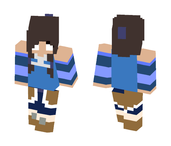 Korra Avatar State - Female Minecraft Skins - image 1