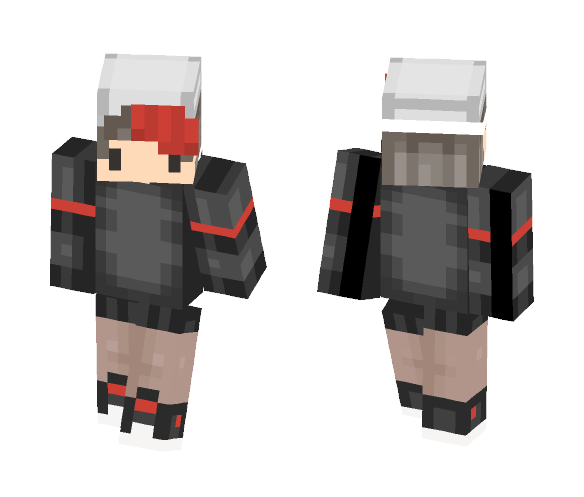 Red Haired Skater ~ Oreo - Male Minecraft Skins - image 1