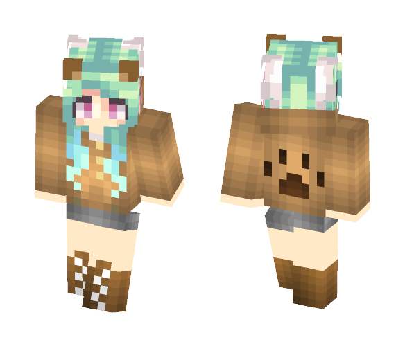 My first skin :3 - Female Minecraft Skins - image 1