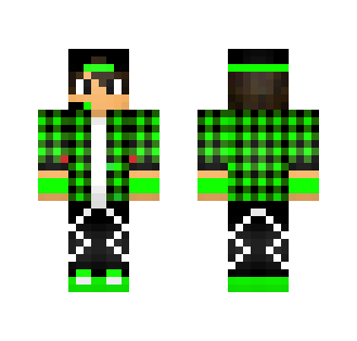 cool green dude - Male Minecraft Skins - image 2