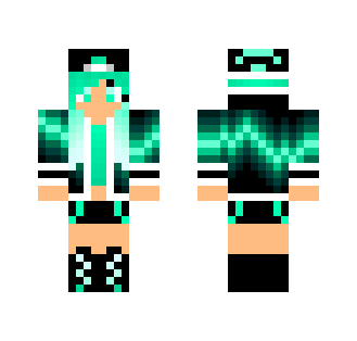 Green Thunder - Female Minecraft Skins - image 2