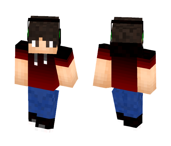PRO(With Headphones) - Male Minecraft Skins - image 1