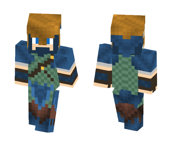 Zoras Armour - Male Minecraft Skins - image 1