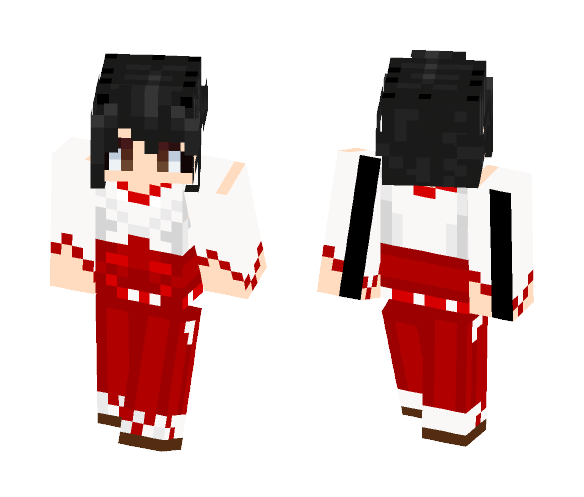 Miko | Priestess | Prêtesse - Female Minecraft Skins - image 1