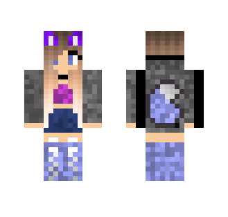 Cute Wolf Girl - Cute Girls Minecraft Skins - image 2