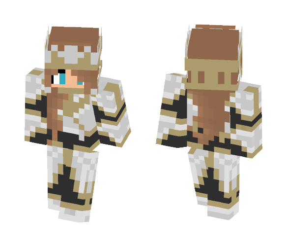 Human Knight (Female) - Female Minecraft Skins - image 1