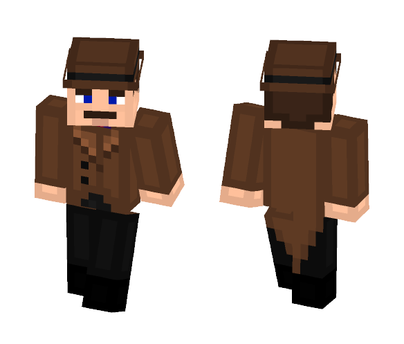 Detective | Murder Mystery - Male Minecraft Skins - image 1