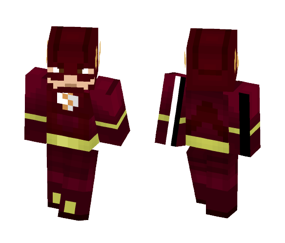 Future Flash CW (Better in 3D) - Comics Minecraft Skins - image 1