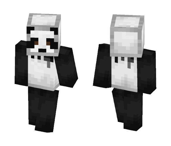 Murderer Panda - Male Minecraft Skins - image 1