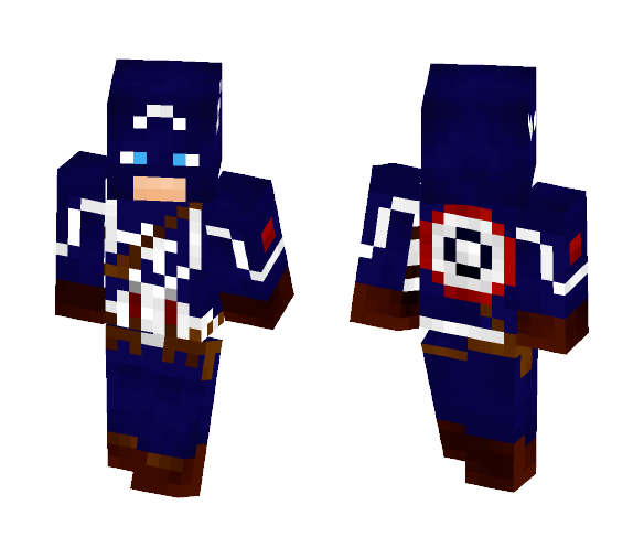 Captain America [Updated] - Comics Minecraft Skins - image 1