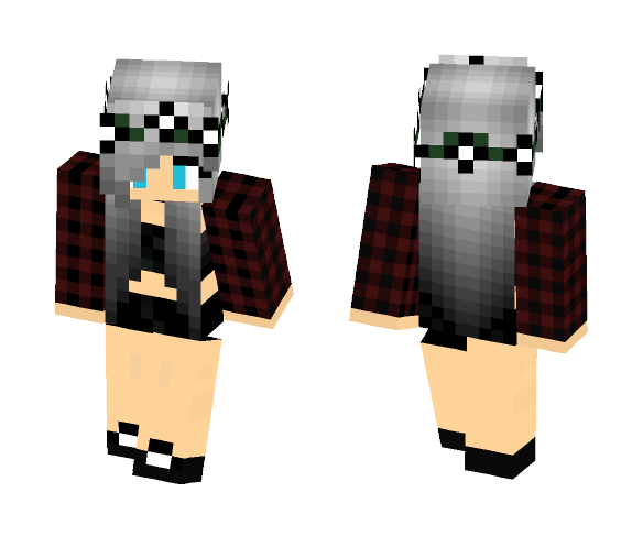 Goth girl - Girl Minecraft Skins - image 1