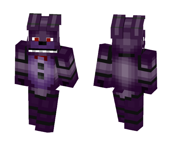 Bonnie the Bunny (Fnaf1 collection) - Interchangeable Minecraft Skins - image 1