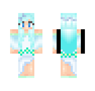 Princess of Diamonds - Female Minecraft Skins - image 2
