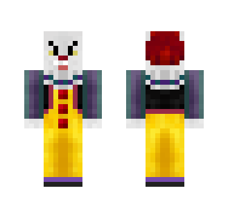 Pennywise (IT 1990) - Male Minecraft Skins - image 2