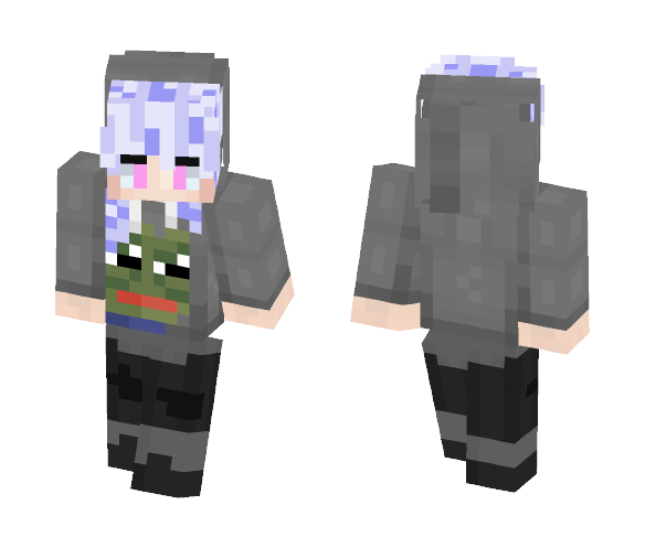 NEW HAIR COLOR - Female Minecraft Skins - image 1