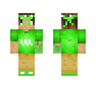 Green Power - Male Minecraft Skins - image 2
