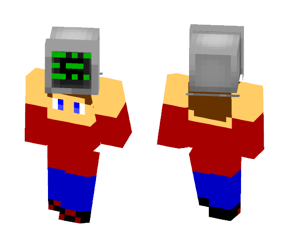 Hacker - Male Minecraft Skins - image 1