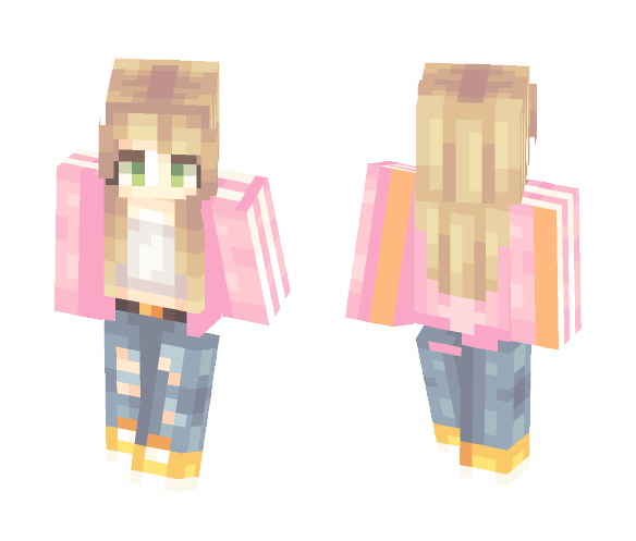 - pinkleZ (Matched) - Female Minecraft Skins - image 1