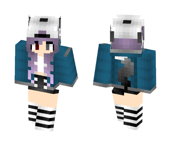 ~Wolf Girl I Guess :p~ - Girl Minecraft Skins - image 1
