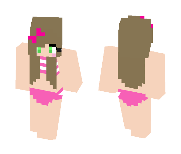 ????Bikini Babe????||#BIKINIBABE - Female Minecraft Skins - image 1