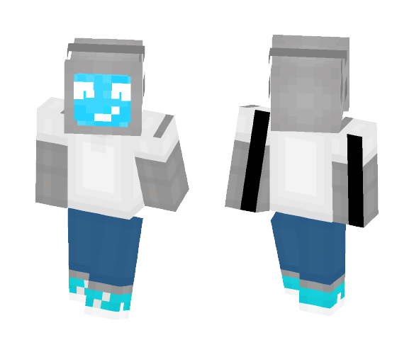 Fandroid - Normal ver. - Male Minecraft Skins - image 1