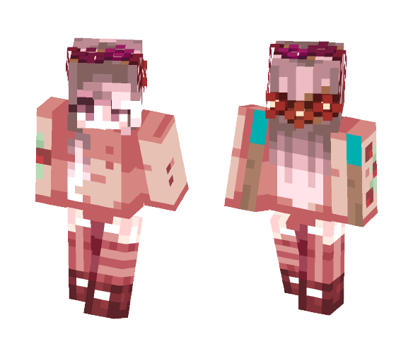 Rose - [Flowers] - Female Minecraft Skins - image 1