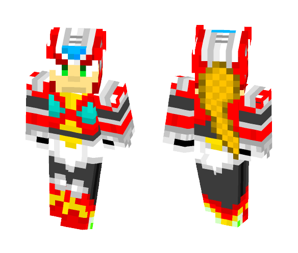 Zero (Mega Man X) - Male Minecraft Skins - image 1