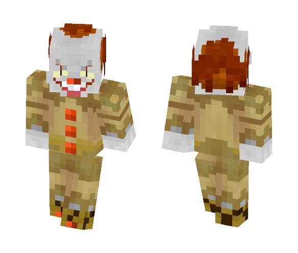 Pennywise (IT 2017) - Male Minecraft Skins - image 1
