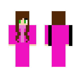 Girl - Pink Onesie - Girl Minecraft Skins - image 2