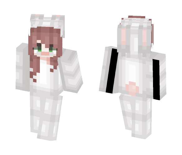 Carijuana // Bunny Onesie // Easter - Female Minecraft Skins - image 1