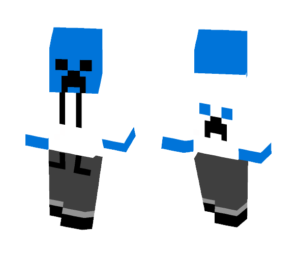 Cool Creeper (Simple) - Male Minecraft Skins - image 1