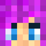 Purple and Blue Diamond Girl - Girl Minecraft Skins - image 3