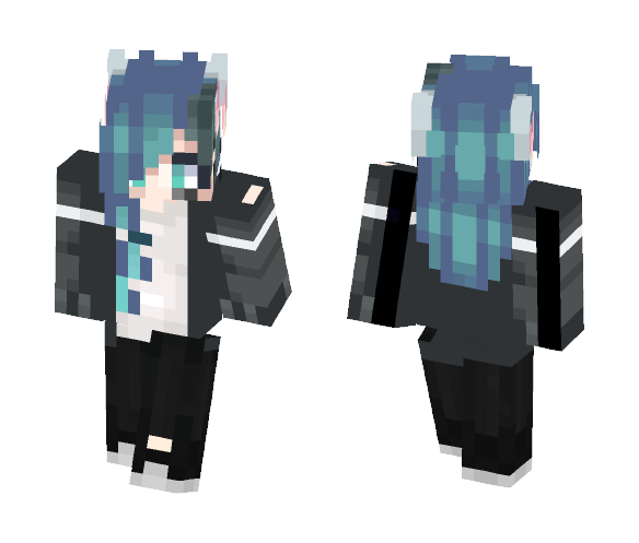 White-Eared Fox - Female Minecraft Skins - image 1
